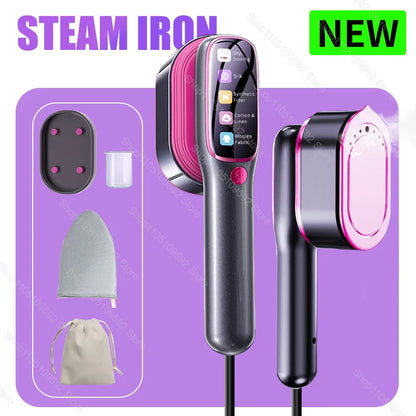 Handheld Steam Iron Garment Steamers Ironing Multi Functional Machine Travel Portable Ironing Machine Garment Ironing Machine
